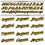 Authentic Baseball Jersey Black Gold Custom Sleeveless Pinstripe White Authentic Baseball Jersey Black Gold Custom Sleeveless Pinstripe White