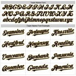 Jersey Authentic Custom Pinstripe Gold Old White Black Sleeveless Baseball Jersey Authentic Custom Pinstripe Gold Old White Black Sleeveless Baseball