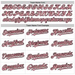 Pinstripe Custom Medium Authentic Jersey Baseball Sleeveless Pink White Black Pinstripe Custom Medium Authentic Jersey Baseball Sleeveless Pink White Black
