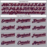 Jersey Navy-Red Sleeveless Gray Baseball Authentic Custom Jersey Navy-Red Sleeveless Gray Baseball Authentic Custom