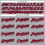 Custom Gray Baseball Jersey Sleeveless Authentic Red-Navy Custom Gray Baseball Jersey Sleeveless Authentic Red-Navy