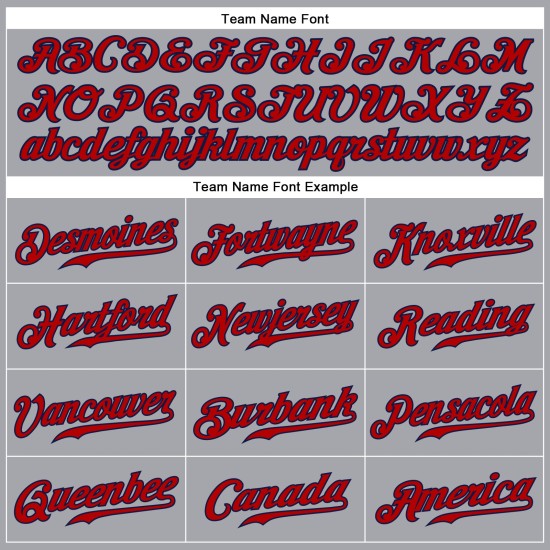 Custom Gray Baseball Jersey Sleeveless Authentic Red-Navy Custom Gray Baseball Jersey Sleeveless Authentic Red-Navy