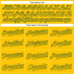 Jersey Gold-Green Authentic Custom Sleeveless Baseball Gold Jersey Gold-Green Authentic Custom Sleeveless Baseball Gold