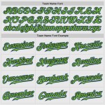 Pinstripe Authentic Baseball Raglan Custom Light Light White Sleeves Blue Blue-Neon Green Jersey Pinstripe Authentic Baseball Raglan Custom Light Light White Sleeves Blue Blue-Neon Green Jersey