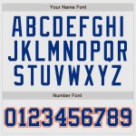 Orange Baseball Sleeves Custom Pinstripe Raglan Royal-Orange Jersey White Authentic Orange Baseball Sleeves Custom Pinstripe Raglan Royal-Orange Jersey White Authentic