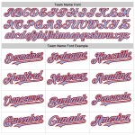 Blue-Red Baseball Raglan White Jersey Sleeves Custom Light Authentic Blue-Red Baseball Raglan White Jersey Sleeves Custom Light Authentic
