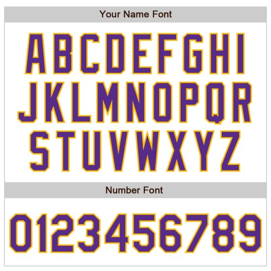 Jersey Authentic Custom White Purple-Gold Sleeves Baseball Raglan Jersey Authentic Custom White Purple-Gold Sleeves Baseball Raglan